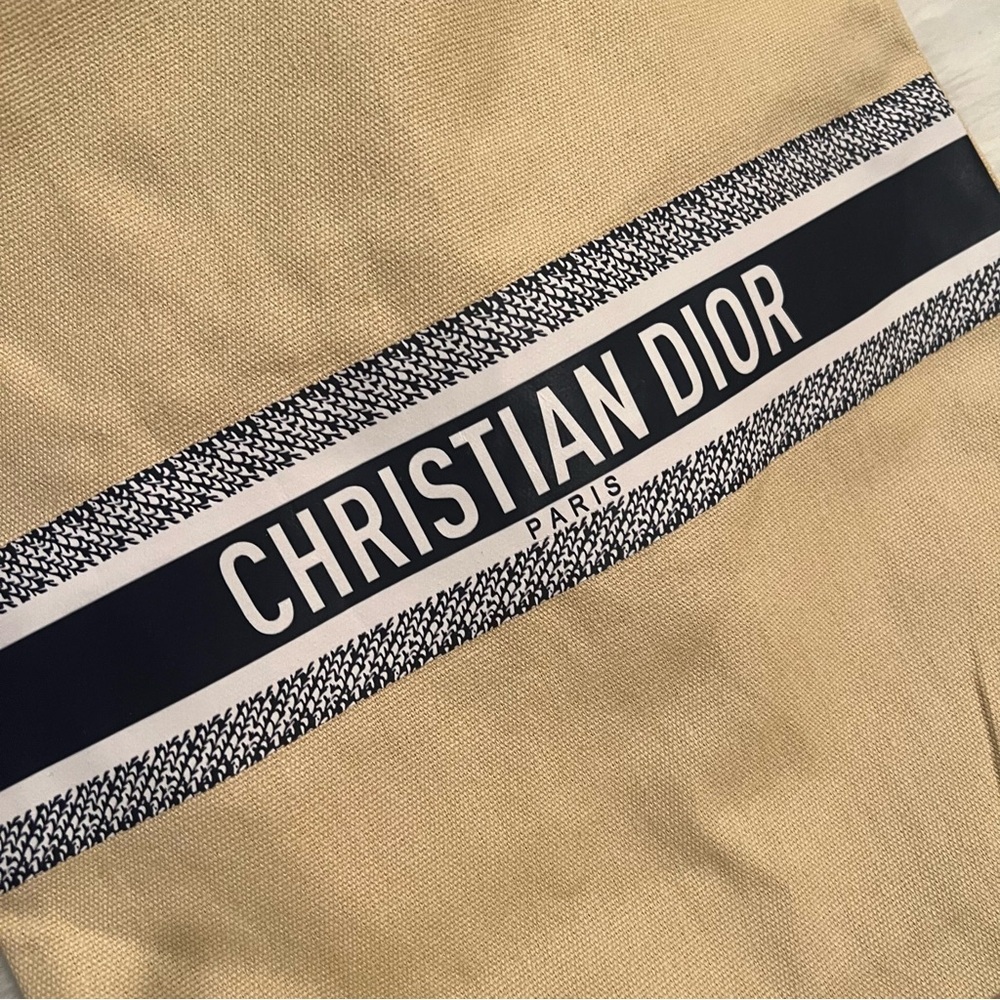 Dior Beauty Canvas Beige Tote Bag Dior VIP Tote Brand New - Picture 8 of 15